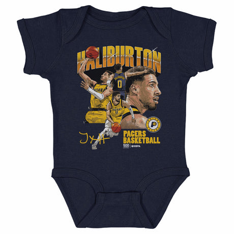 Tyrese Haliburton Kids Baby Onesie | 500 LEVEL