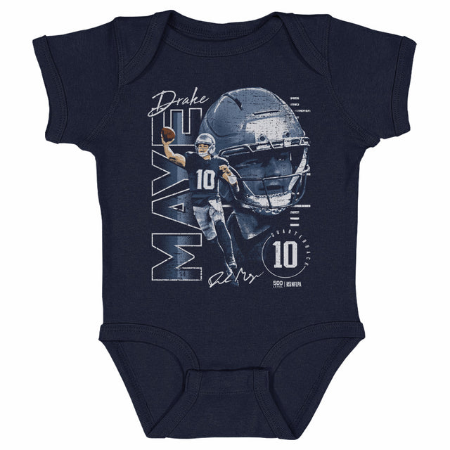 Drake Maye Kids Baby Onesie | 500 LEVEL