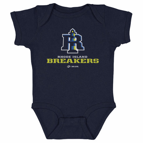 Rhode Island Breakers Kids Baby Onesie | 500 LEVEL