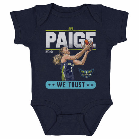 Paige Bueckers Kids Baby Onesie | 500 LEVEL