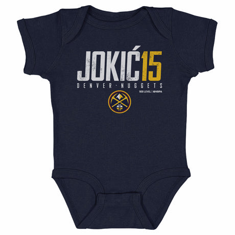 Nikola Jokic Kids Baby Onesie | 500 LEVEL