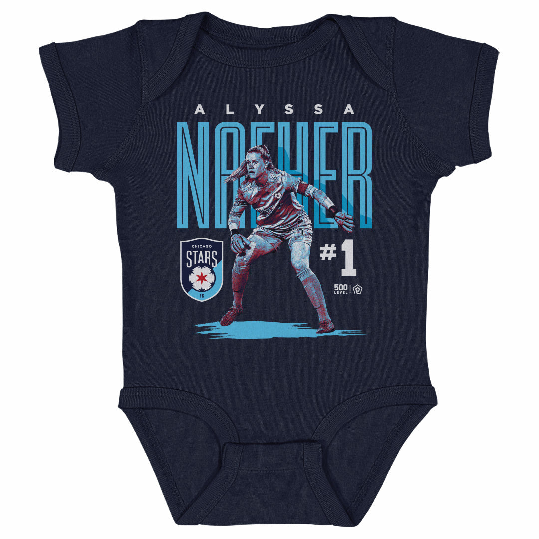 Alyssa Naeher Kids Baby Onesie | 500 LEVEL