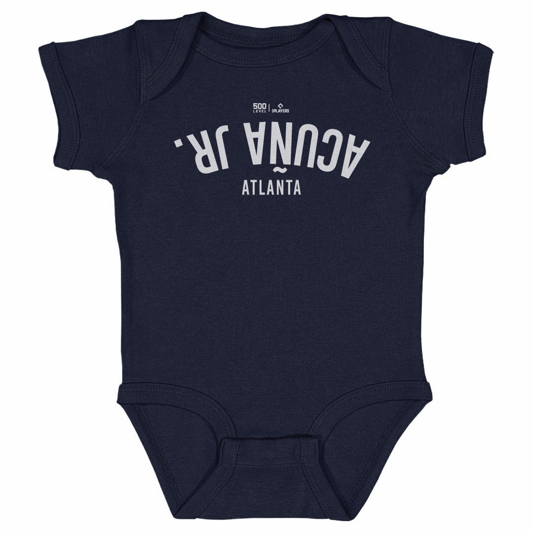 Ronald Acuna Jr. Kids Baby Onesie | 500 LEVEL