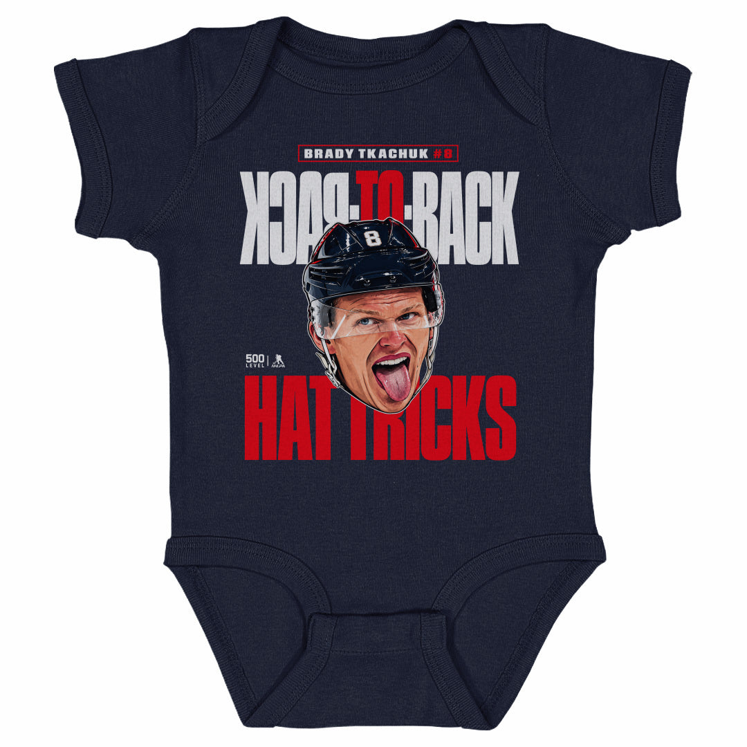 Brady Tkachuk Kids Baby Onesie | 500 LEVEL