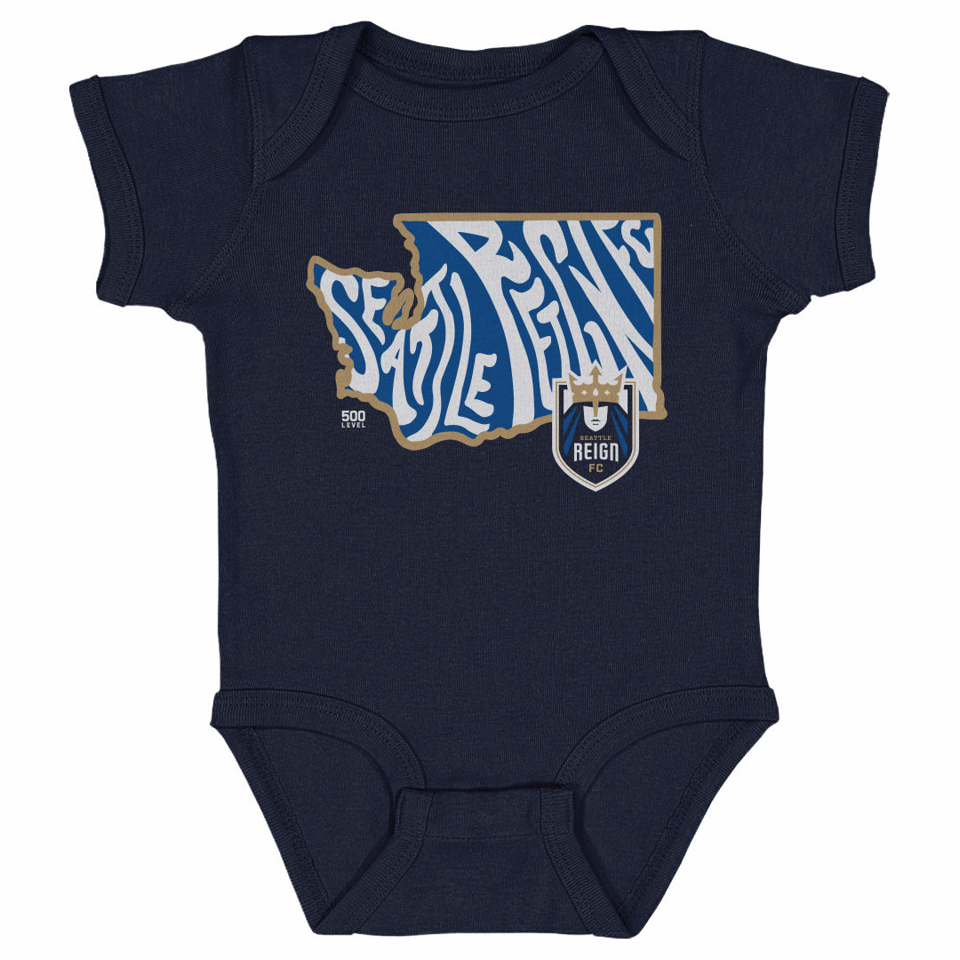 Seattle Reign FC Kids Baby Onesie | 500 LEVEL