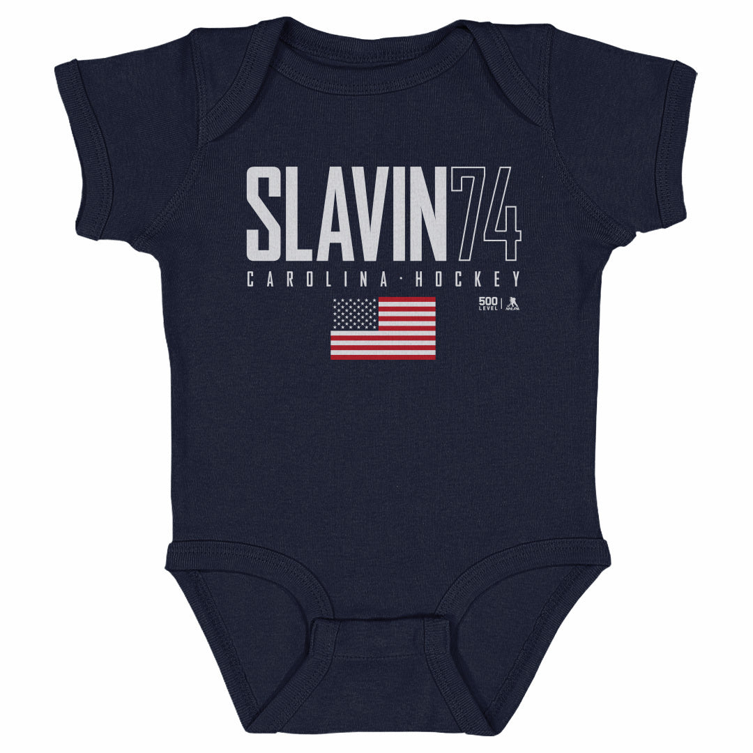 Jaccob Slavin Kids Baby Onesie | 500 LEVEL