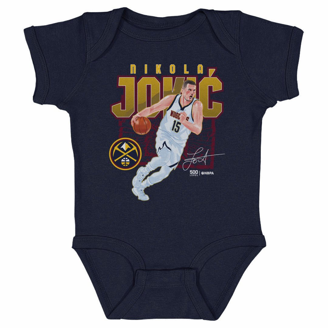 Nikola Jokic Kids Baby Onesie | 500 LEVEL