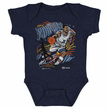 Anthony Edwards Kids Baby Onesie | 500 LEVEL