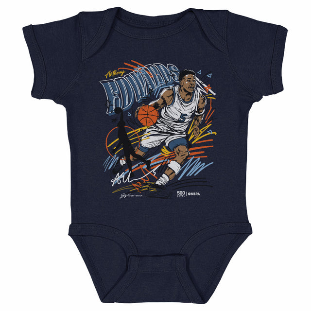 Anthony Edwards Kids Baby Onesie | 500 LEVEL