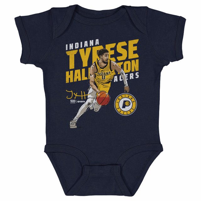Tyrese Haliburton Kids Baby Onesie | 500 LEVEL