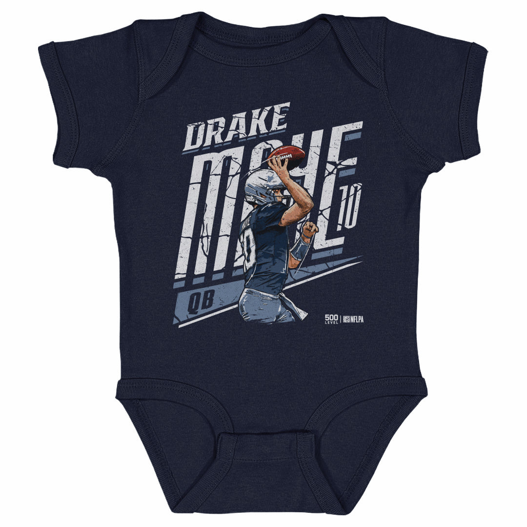 Drake Maye Kids Baby Onesie | 500 LEVEL
