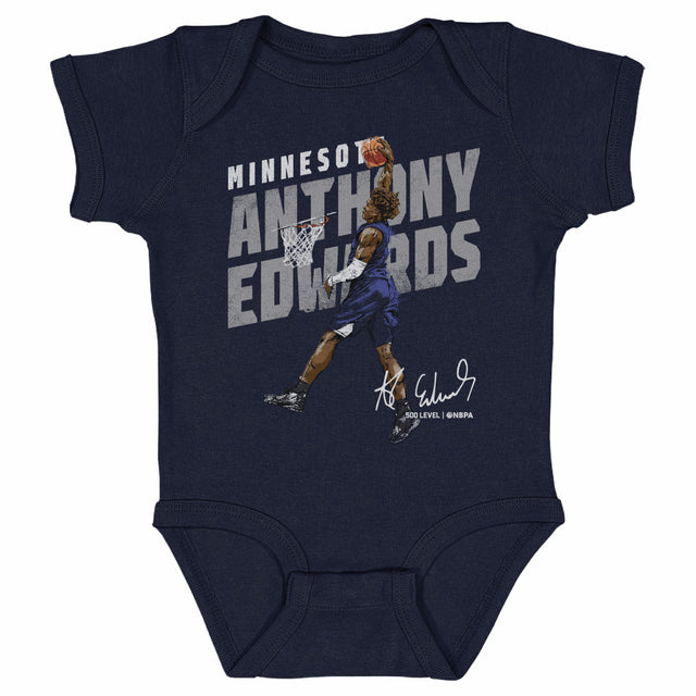 Anthony Edwards Kids Baby Onesie | 500 LEVEL