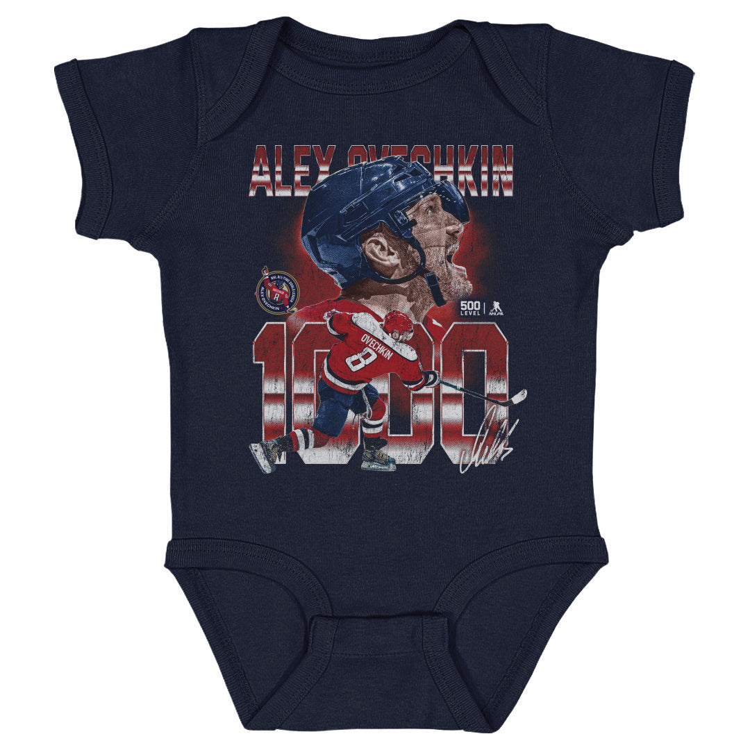 Alex Ovechkin Kids Baby Onesie | 500 LEVEL