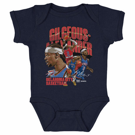 Shai Gilgeous-Alexander Kids Baby Onesie | 500 LEVEL