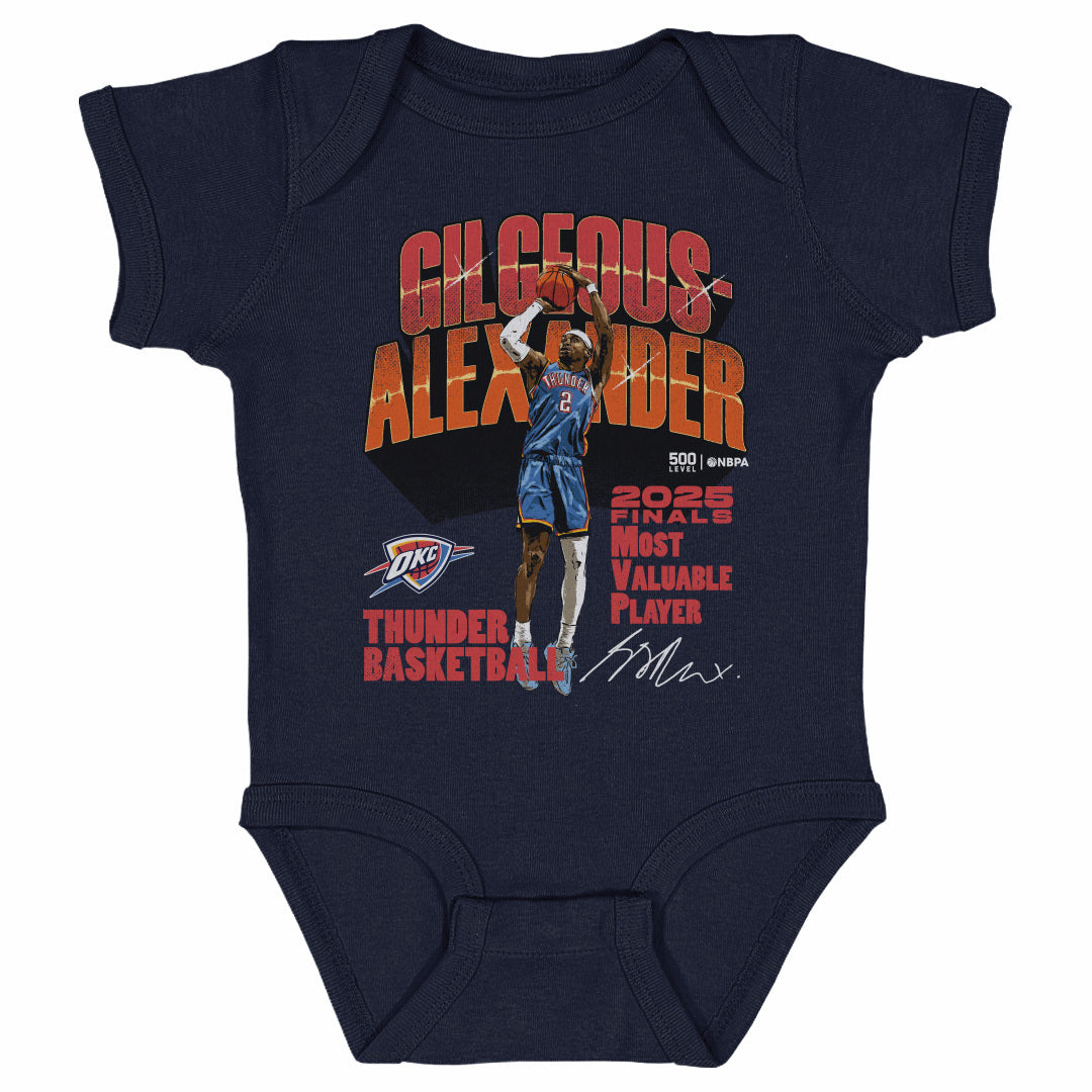 Shai Gilgeous-Alexander Kids Baby Onesie | 500 LEVEL