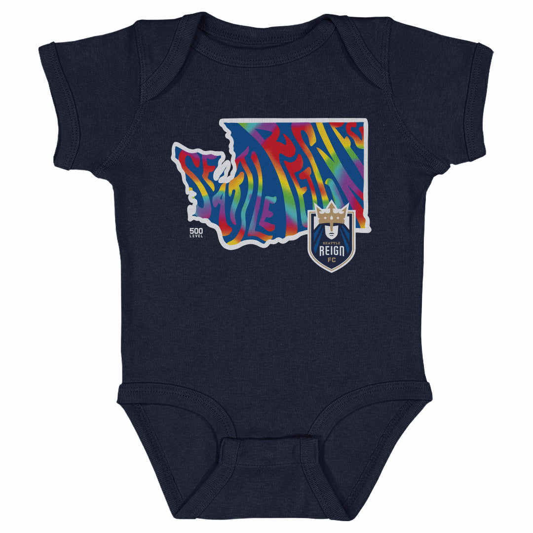 Seattle Reign FC Kids Baby Onesie | 500 LEVEL