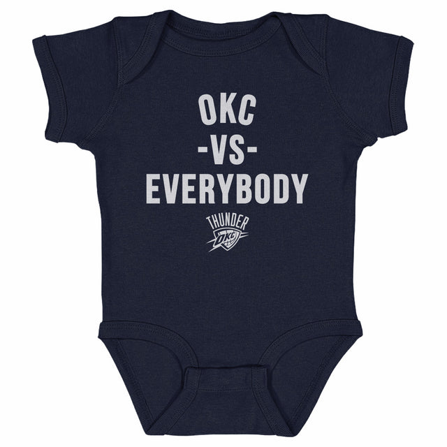 Oklahoma City Thunder Kids Baby Onesie | 500 LEVEL