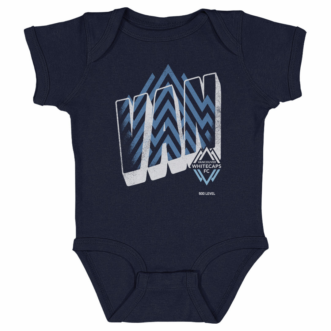 Vancouver Whitecaps FC Kids Baby Onesie | 500 LEVEL
