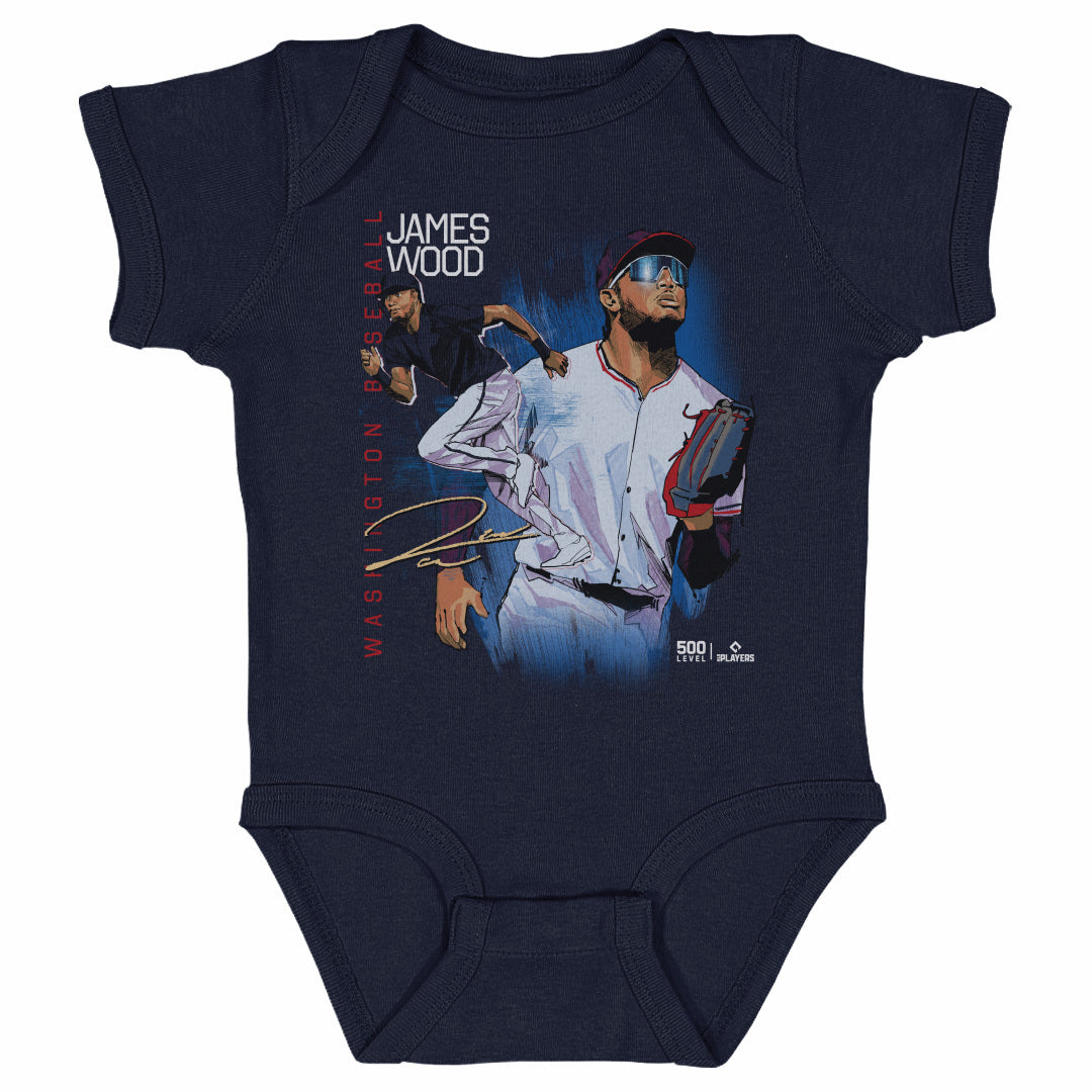 James Wood Kids Baby Onesie | 500 LEVEL
