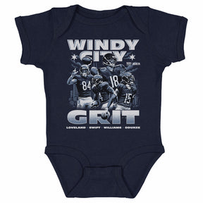 Caleb Williams Kids Baby Onesie | 500 LEVEL