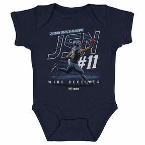 Jaxon Smith-Njigba Kids Baby Onesie | 500 LEVEL