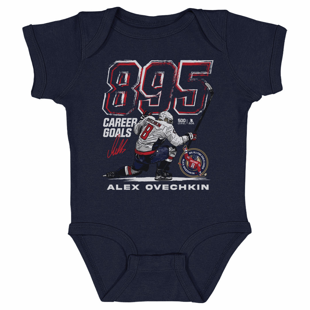 Alex Ovechkin Kids Baby Onesie | 500 LEVEL