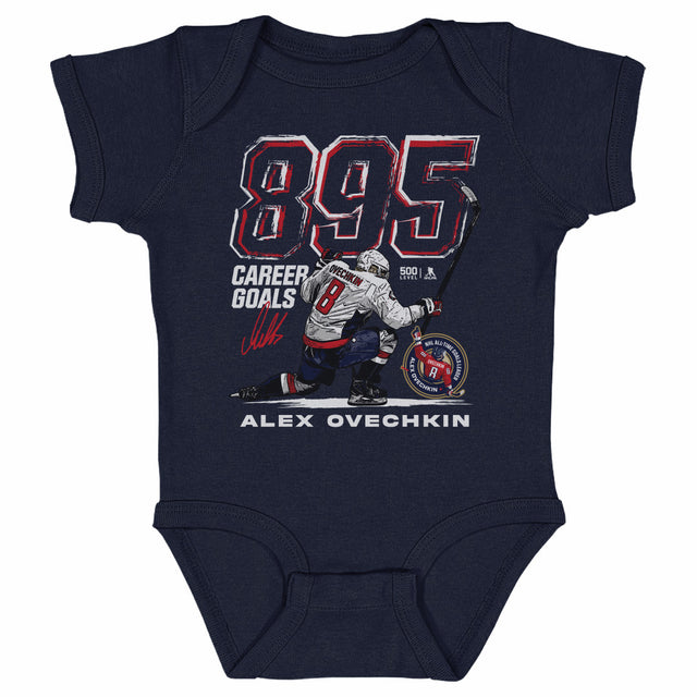 Alex Ovechkin Kids Baby Onesie | 500 LEVEL