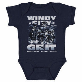 Caleb Williams Kids Baby Onesie | 500 LEVEL
