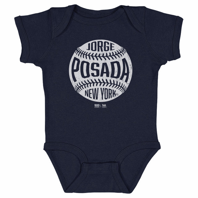 Jorge Posada Kids Baby Onesie | 500 LEVEL