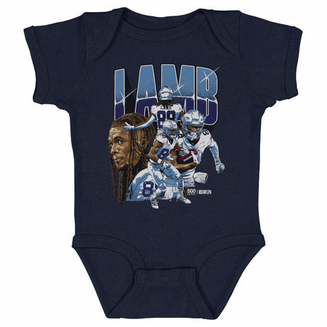 CeeDee Lamb Kids Baby Onesie | 500 LEVEL