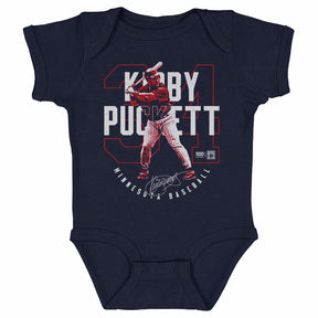 Kirby Puckett Kids Baby Onesie | 500 LEVEL