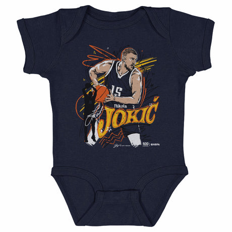 Nikola Jokic Kids Baby Onesie | 500 LEVEL