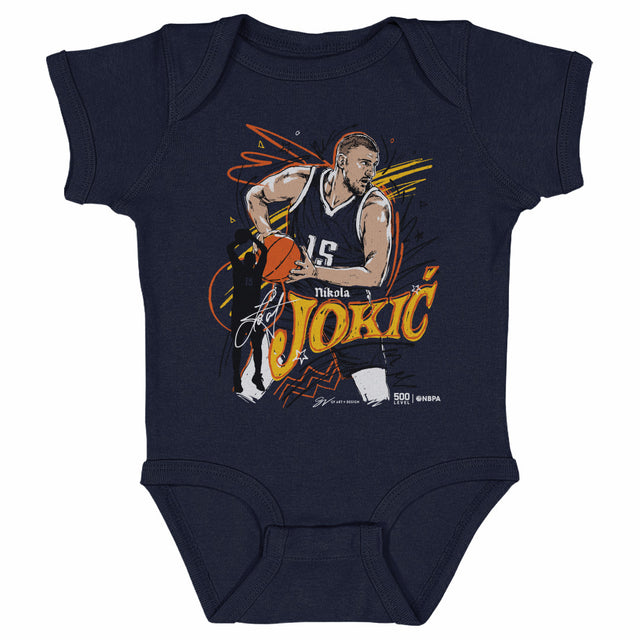 Nikola Jokic Kids Baby Onesie | 500 LEVEL