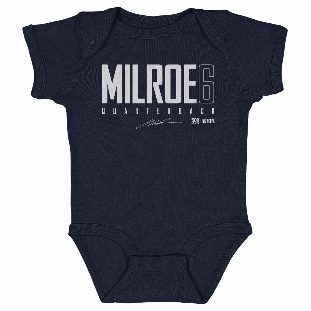 Jalen Milroe Kids Baby Onesie | 500 LEVEL
