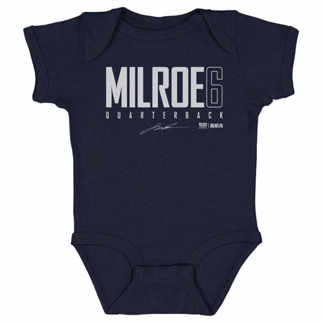 Jalen Milroe Kids Baby Onesie | 500 LEVEL