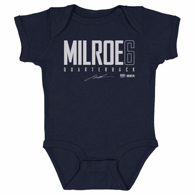 Jalen Milroe Kids Baby Onesie | 500 LEVEL