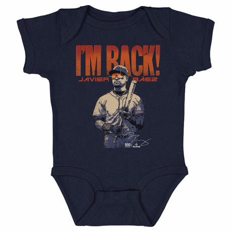 Javier Baez Kids Baby Onesie | 500 LEVEL