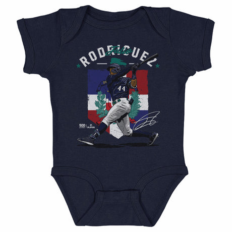 Julio Rodriguez Kids Baby Onesie | 500 LEVEL