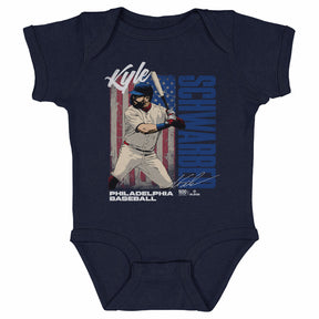 Kyle Schwarber Kids Baby Onesie | 500 LEVEL