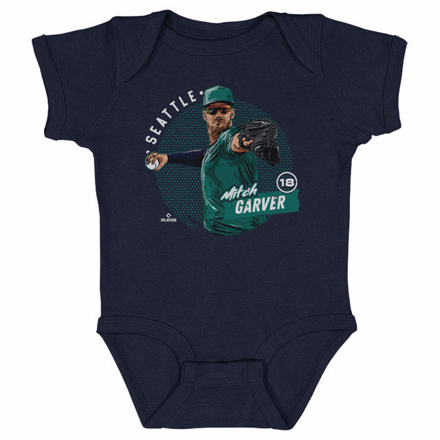 Mitch Garver Kids Baby Onesie | 500 LEVEL