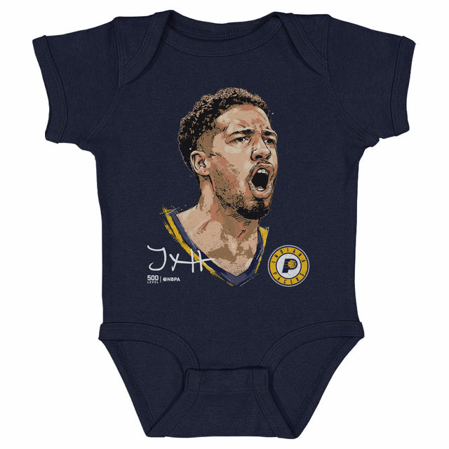 Tyrese Haliburton Kids Baby Onesie | 500 LEVEL