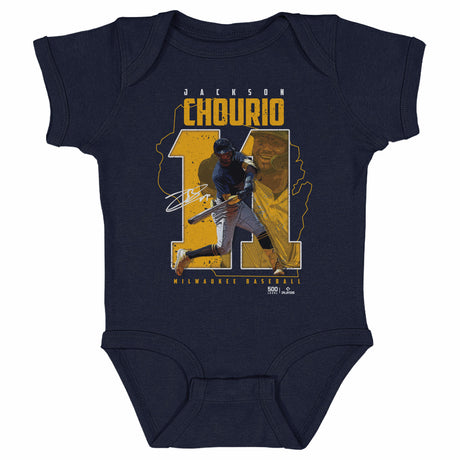 Jackson Chourio Kids Baby Onesie | 500 LEVEL