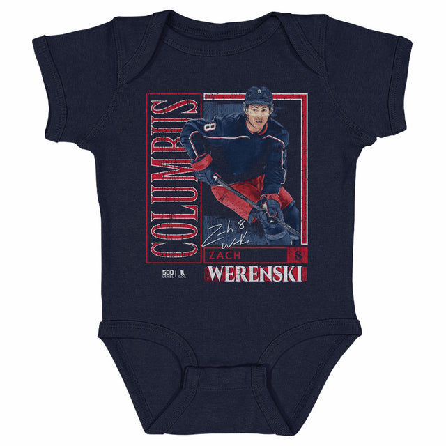 Zach Werenski Kids Baby Onesie | 500 LEVEL