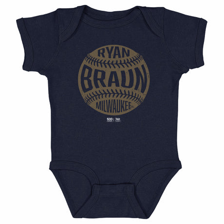 Ryan Braun Kids Baby Onesie | 500 LEVEL