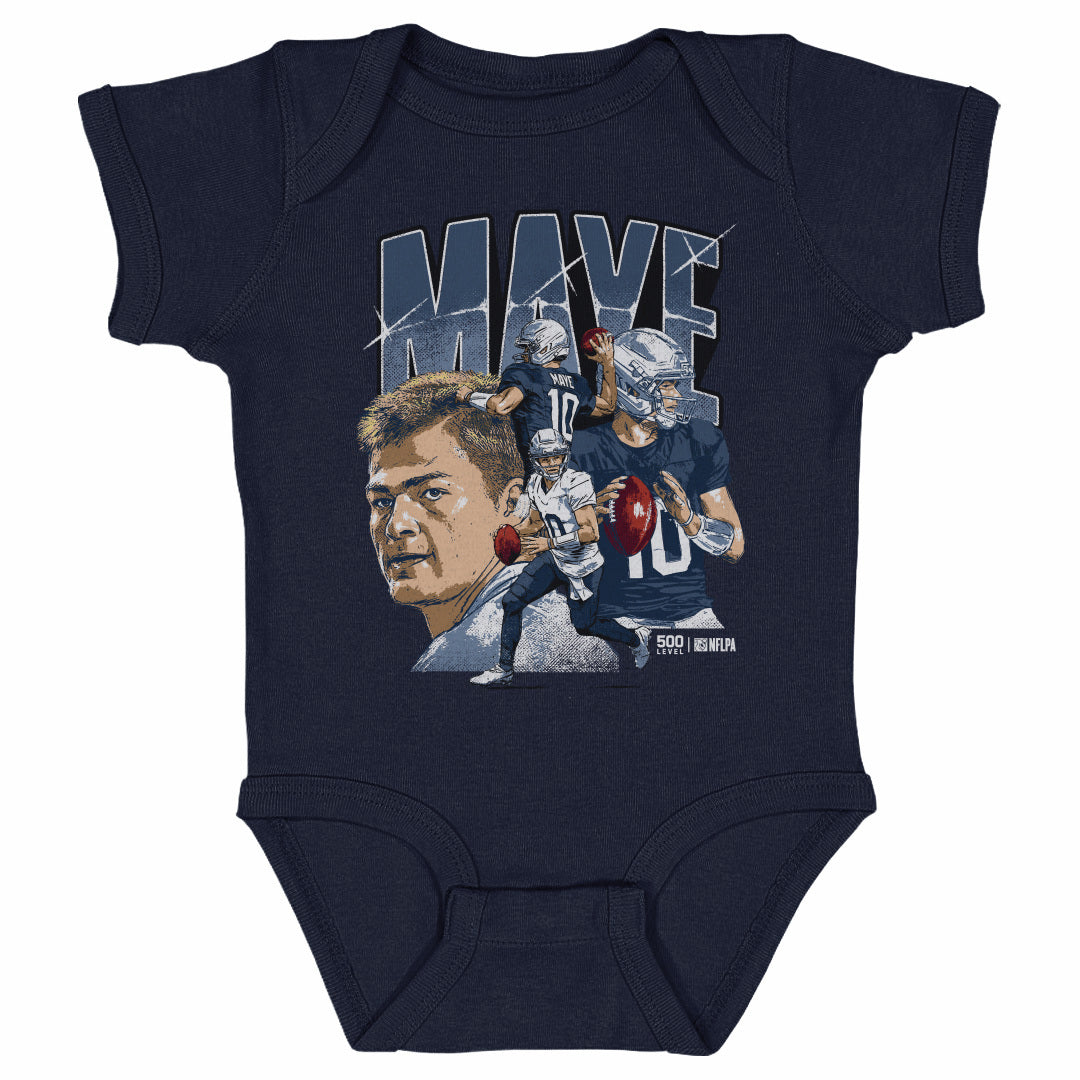 Drake Maye Kids Baby Onesie | 500 LEVEL