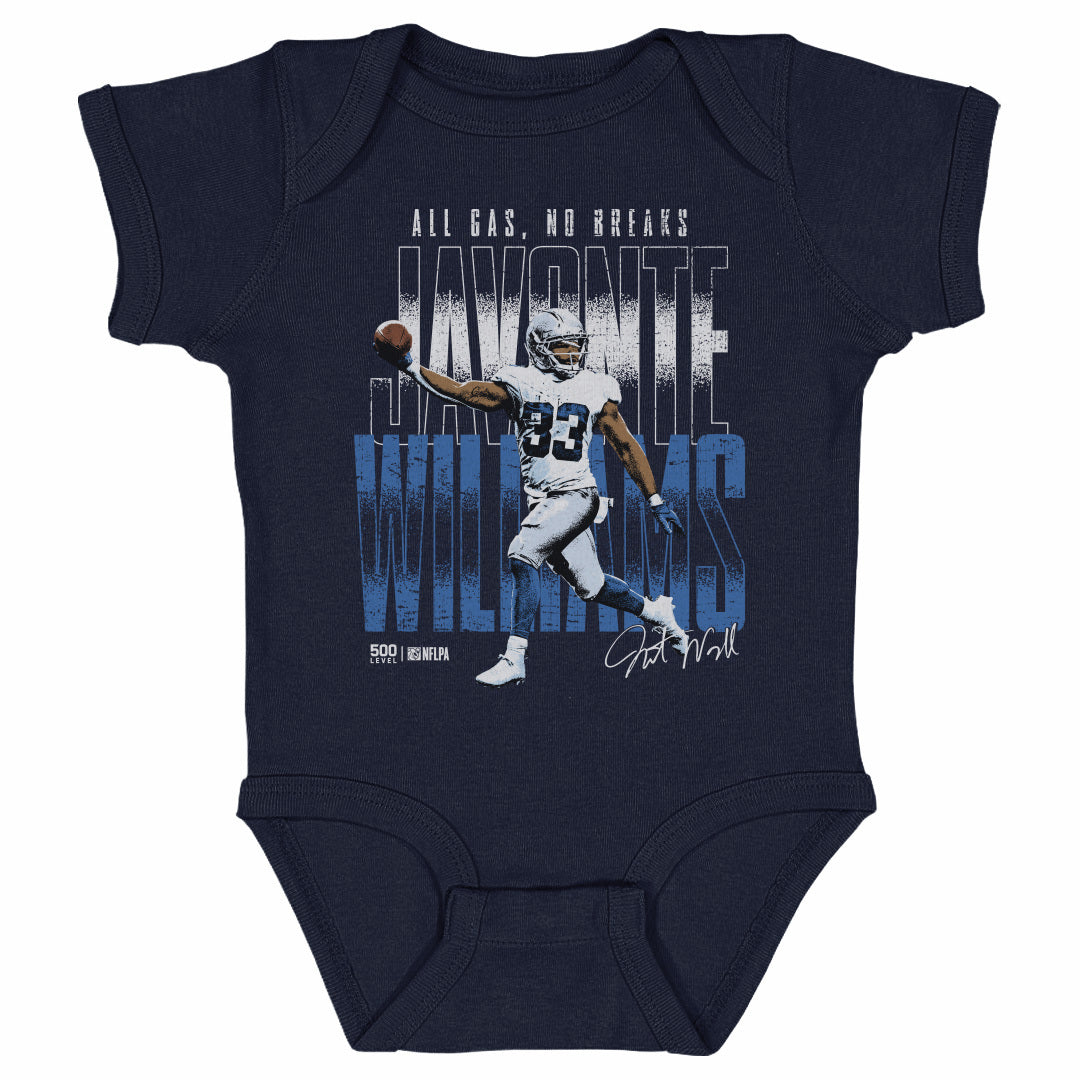Javonte Williams Kids Baby Onesie | 500 LEVEL