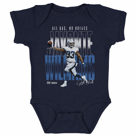 Javonte Williams Kids Baby Onesie | 500 LEVEL