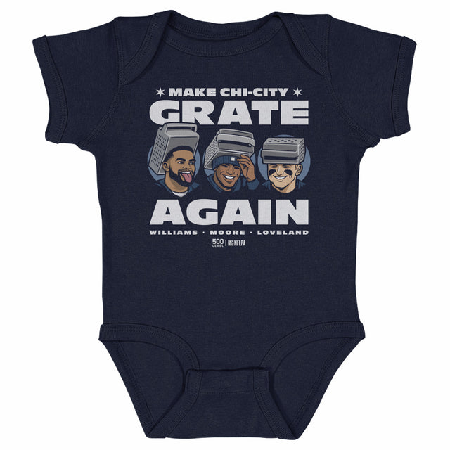 Caleb Williams Kids Baby Onesie | 500 LEVEL