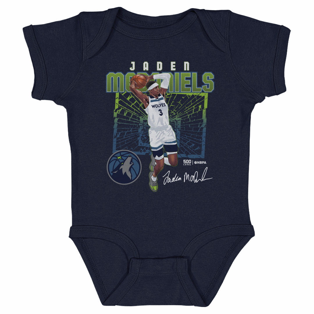 Jaden McDaniels Kids Baby Onesie | 500 LEVEL