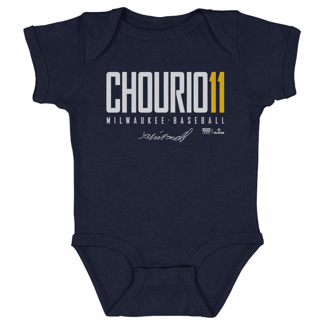 Jackson Chourio Kids Baby Onesie | 500 LEVEL